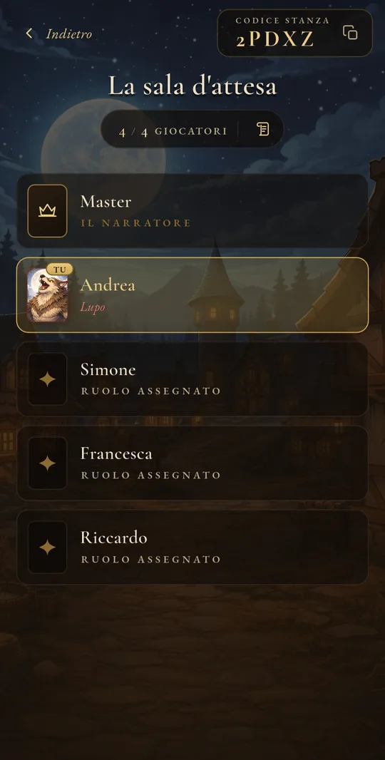 Consegni i ruoli